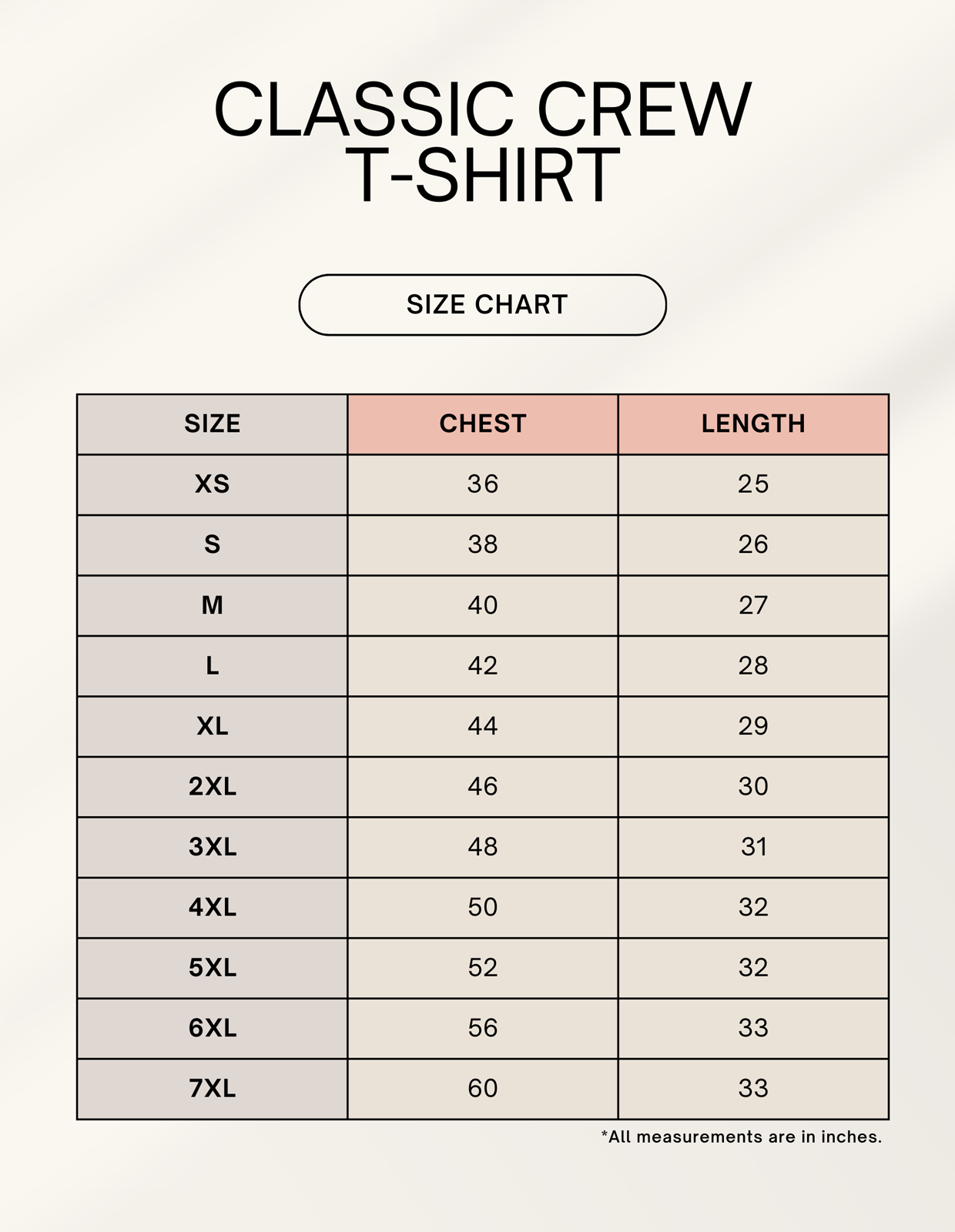 Color_Color_Size Chart