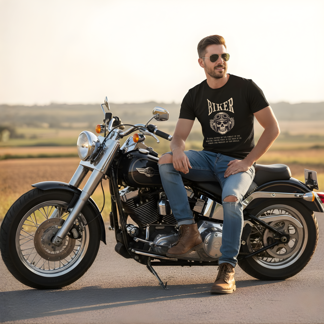 Biker - Unisex Classic Crew T-Shirt