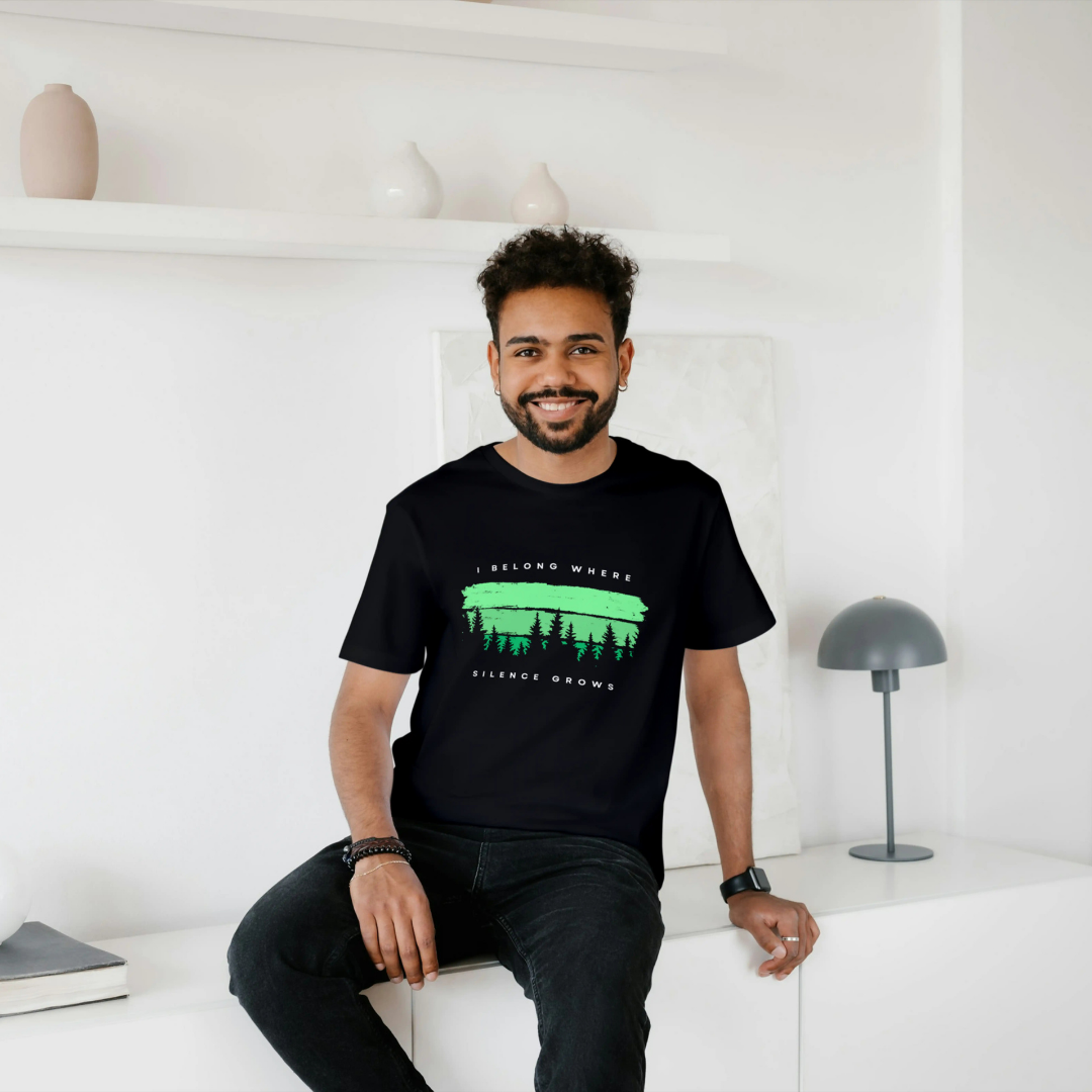 I Belong Where Silence Grows - Unisex Classic Crew T-Shirt
