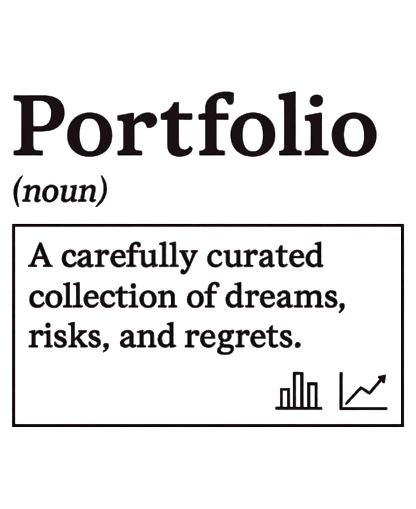 Portfolio - White - Unisex Classic Crew T-Shirt